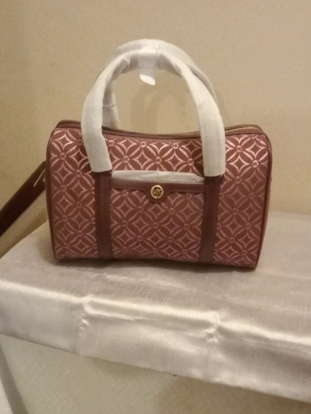 Michael Kors Oxblood Medium Duffle Satchel Nwt.